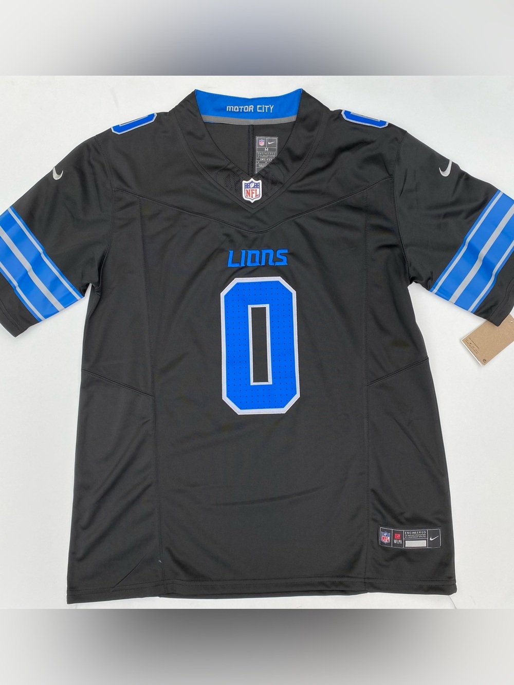 Jahmyr Gibbs Detroit Lions Black Jersey size S-M-L-XL-2XL
